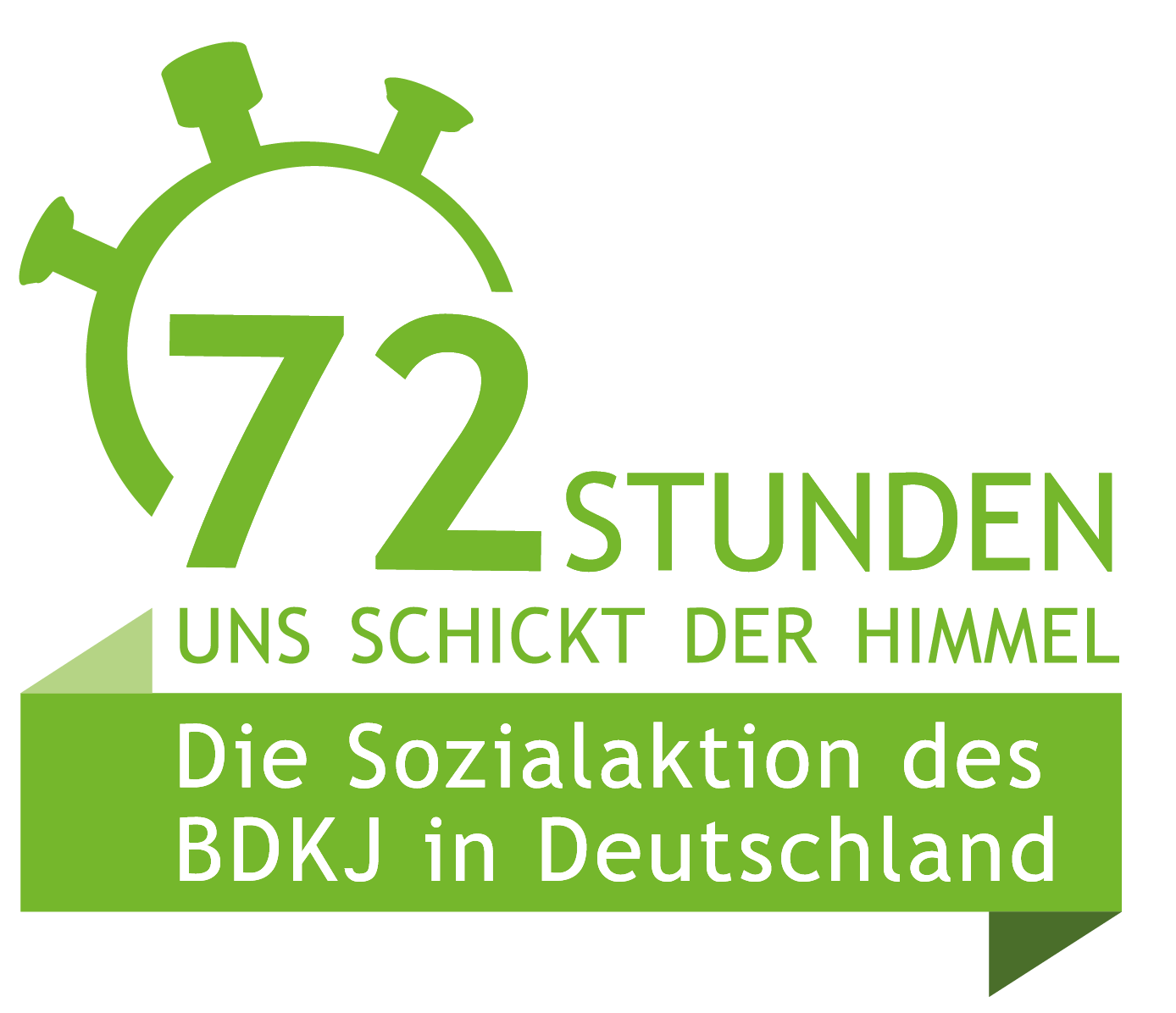 Logo 72h Aktion mit Untertitel
