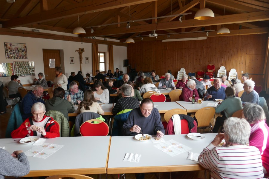 25. Februar 2024: Fastenessen in St. Pius X.