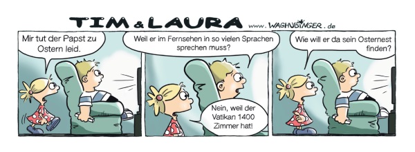 Laura - Papst zu Ostern