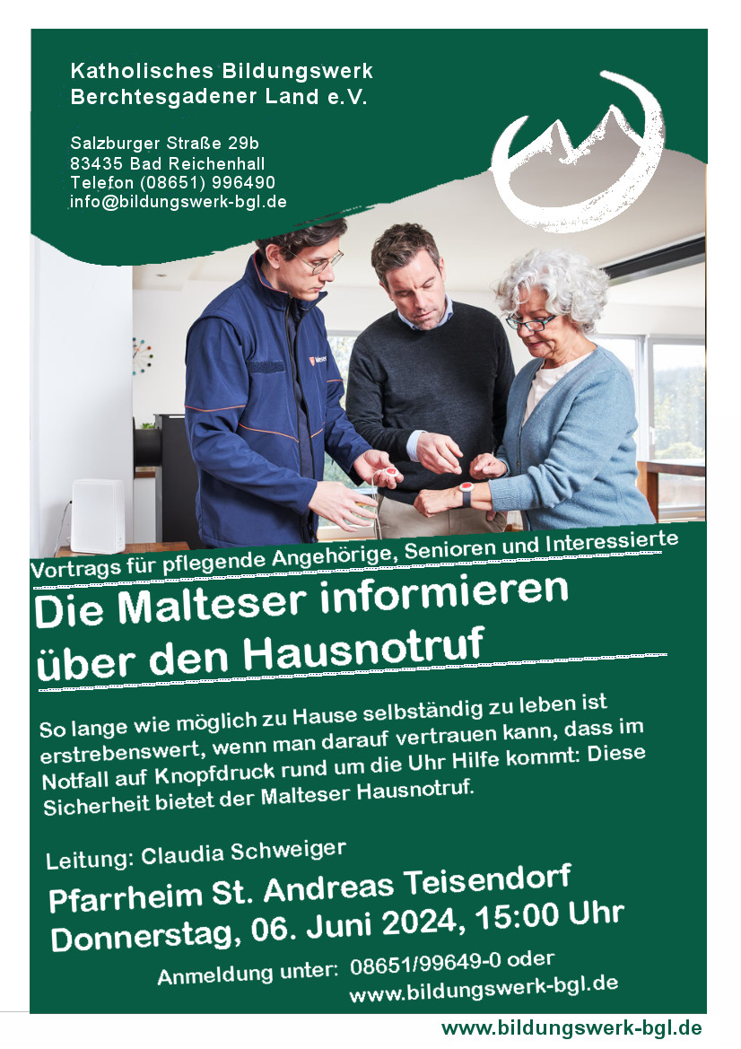 Malteser informieren über Hausnotruf