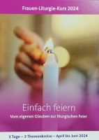 Bild Flyer Frauen-Liturgie-Kurs 2024