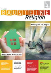 Titelbild Zeitschrift "Bausteine Religion", 1/2024