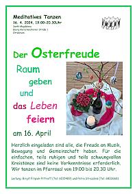 April-Tanzabend in St. Magdalena