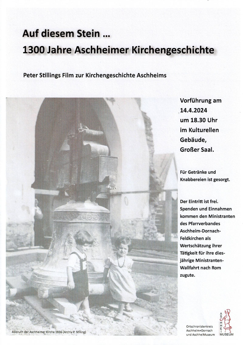 Film zur Aschheimer Kirchengeschichte
