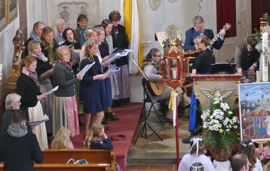 Erstkommunion Mitsingers