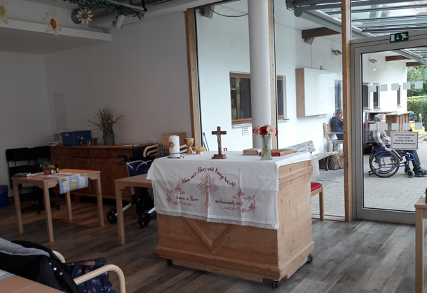 Alpenpark Gottesdienstraum HH