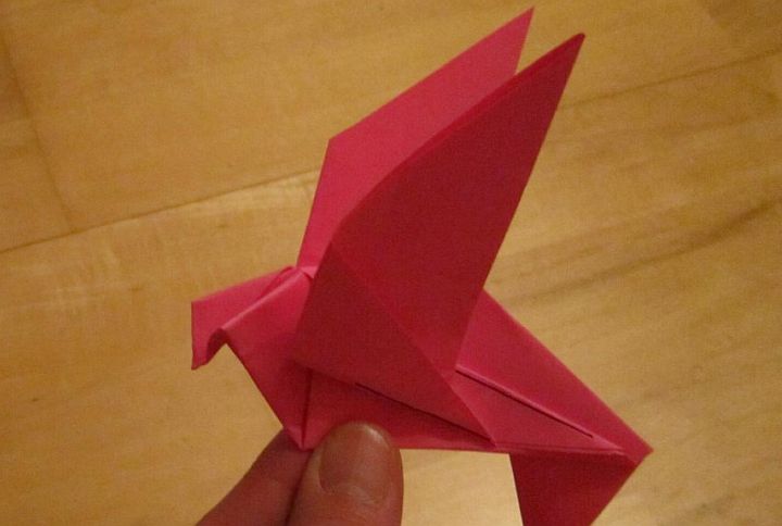 Taube aus Papier