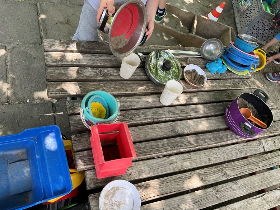 Spielen im Garten