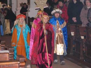 Einzug in die Kirche