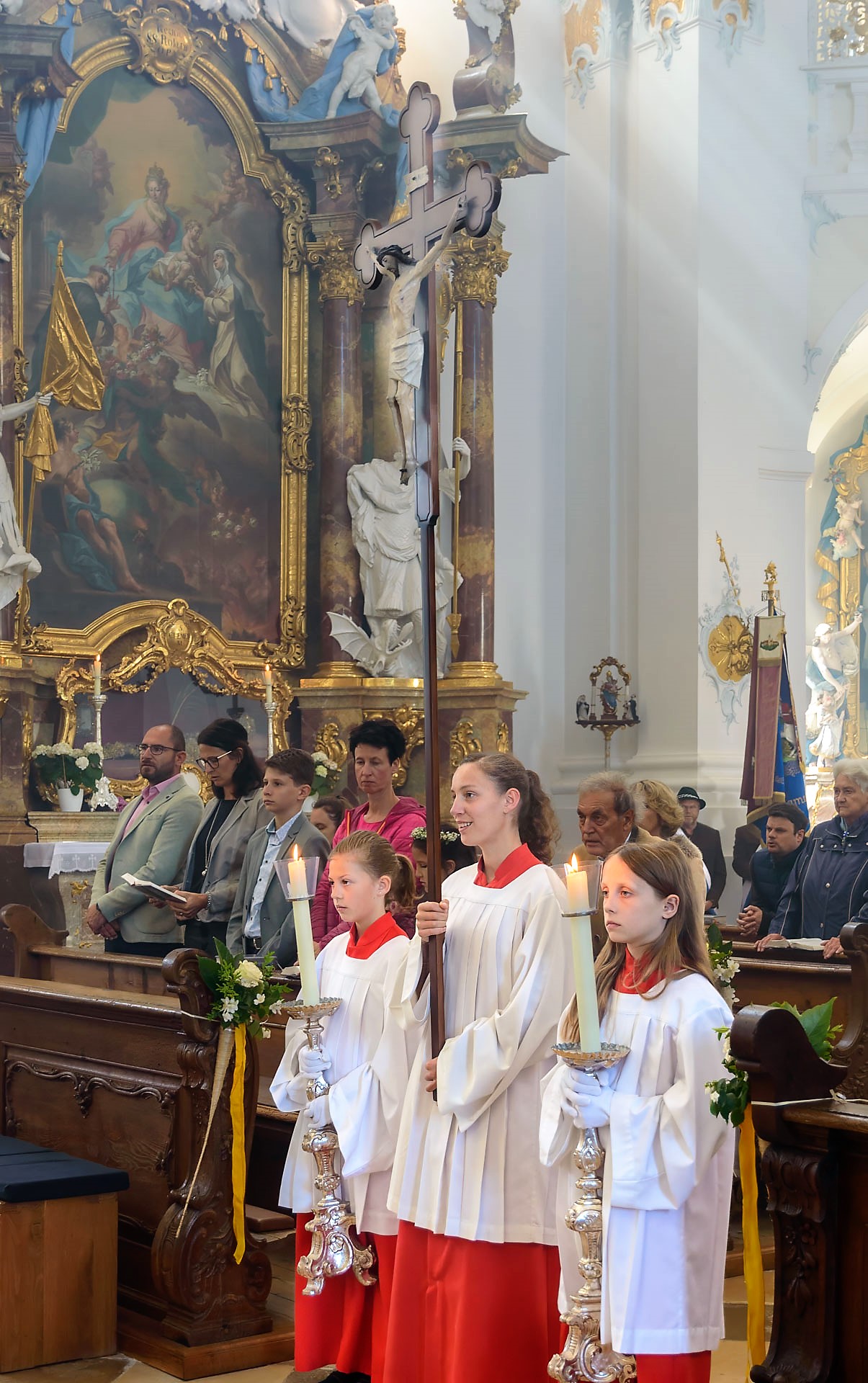 Fronleichnam in der Rotter Pfarrkirche