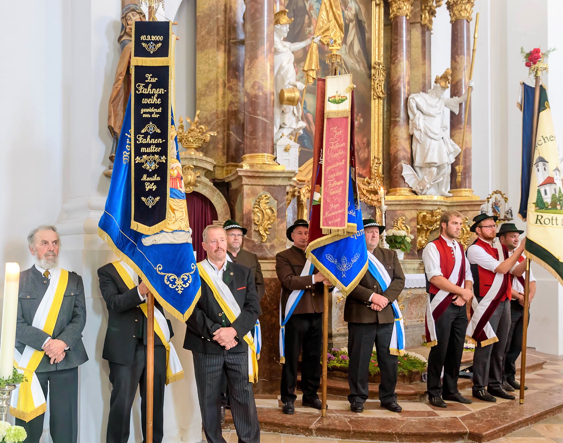 Fronleichnam in der Rotter Pfarrkirche