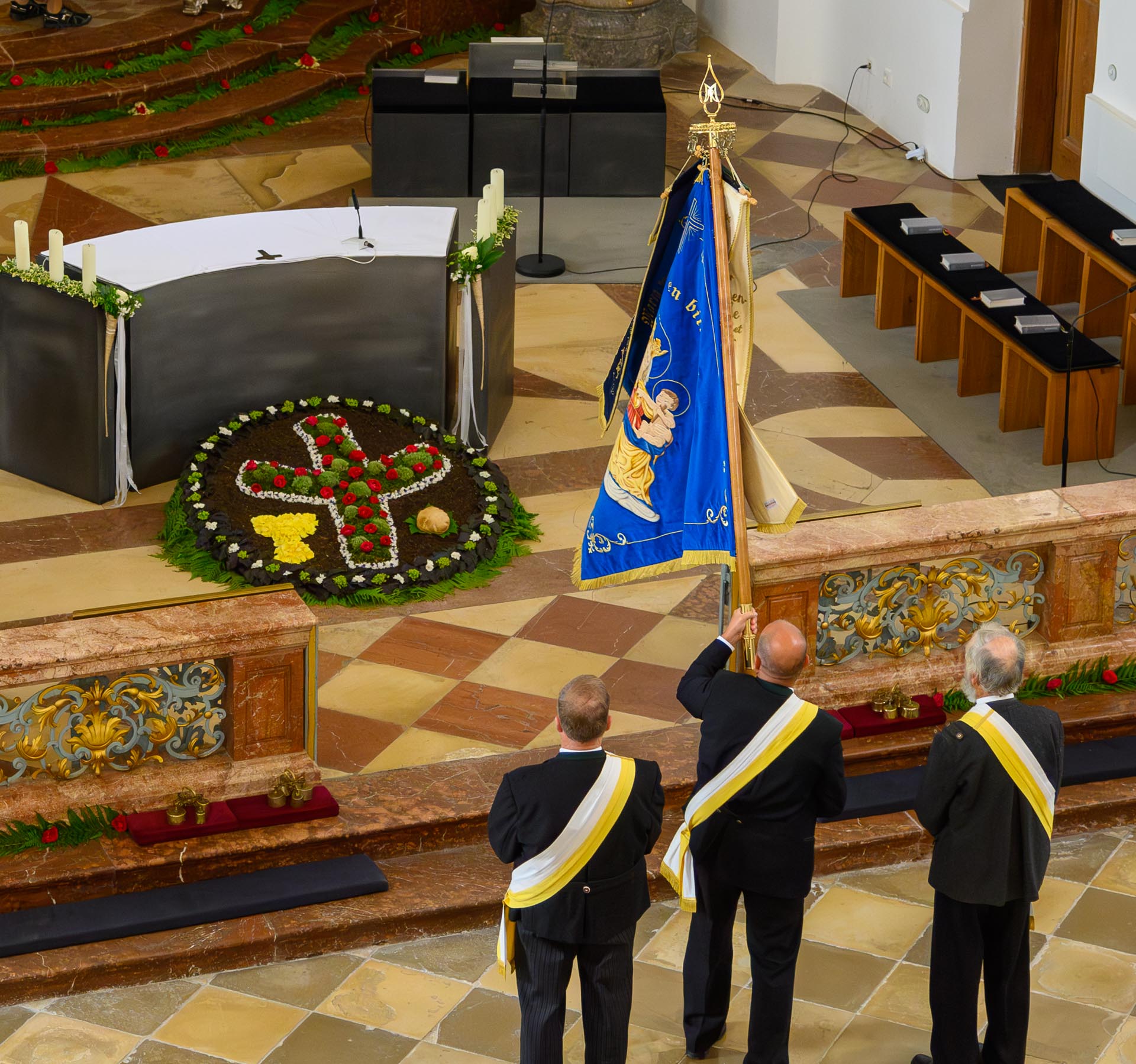 Fronleichnam in der Rotter Pfarrkirche