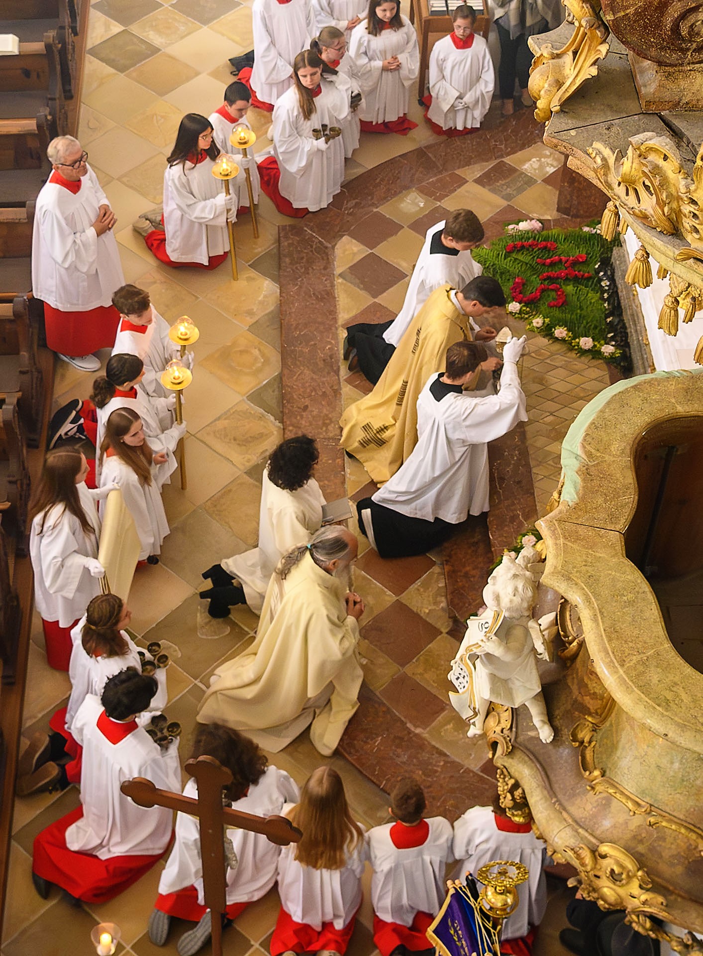 Fronleichnam in der Rotter Pfarrkirche