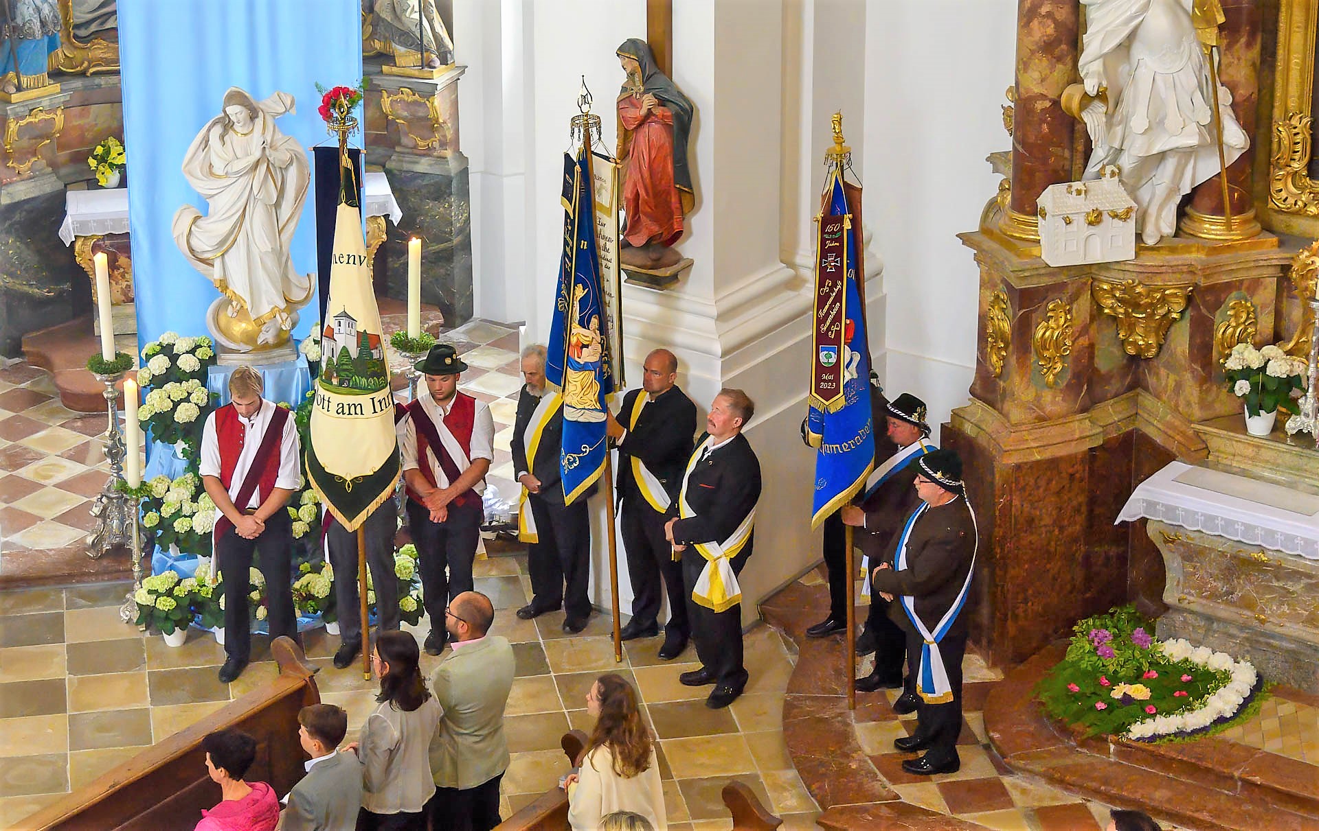 Fronleichnam in der Rotter Pfarrkirche