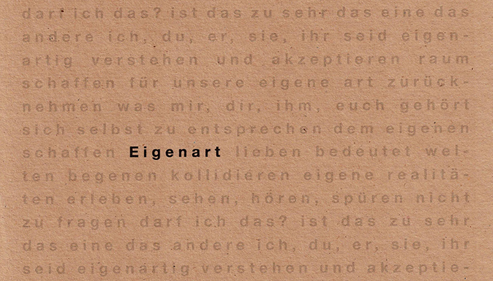 eigen art