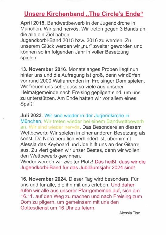 Kirchenband 2024