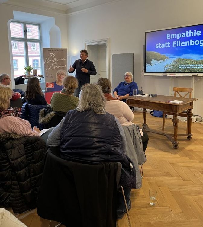 Vortrag über neue Führungsqualitäten im Kloster Beuerberg.