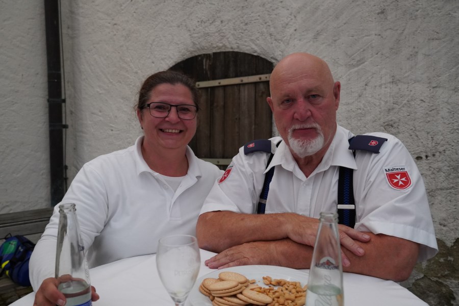 auch die Malteser waren da