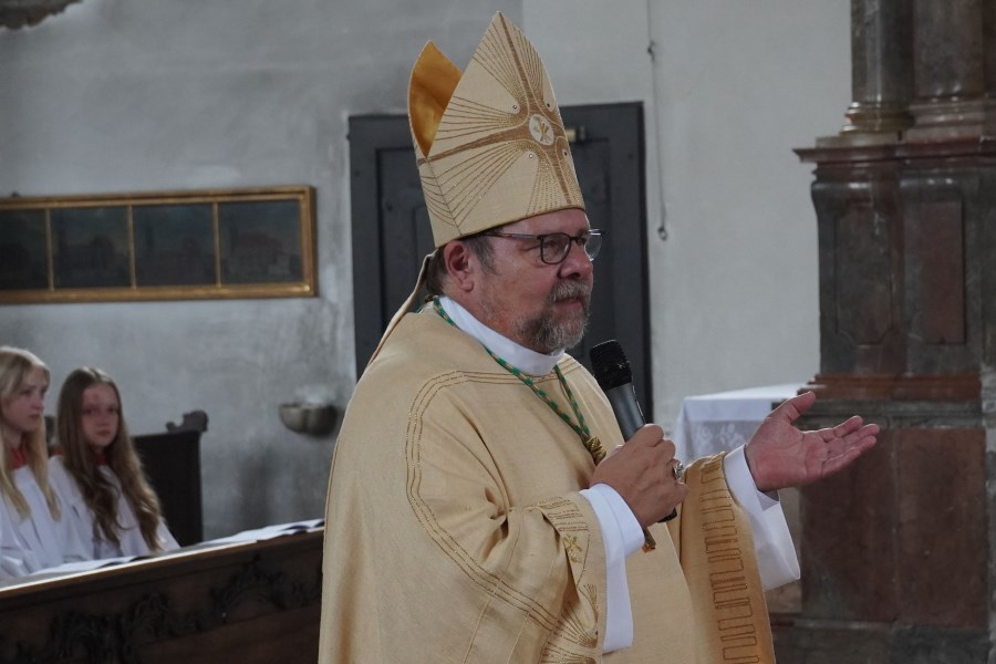 Weihbischof Wolfgang Bischof bei der Predigt