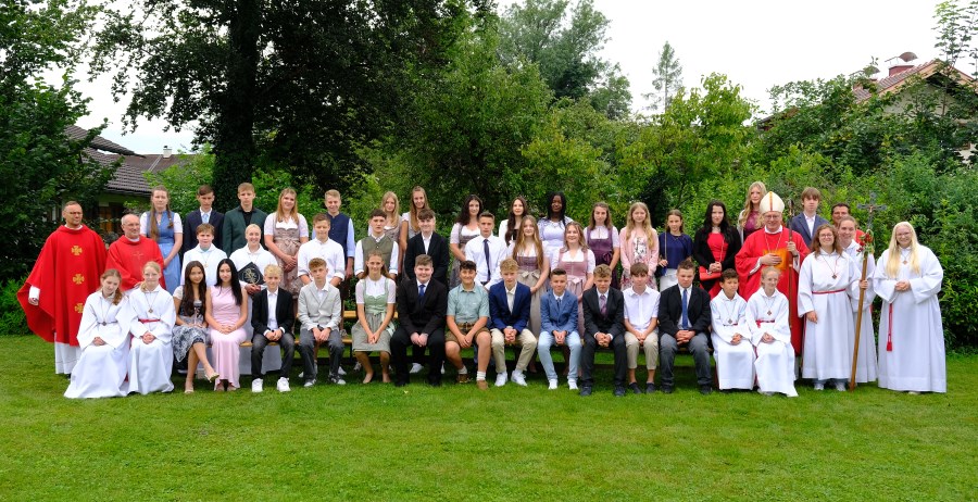 Firmung 4 Gruppenbild