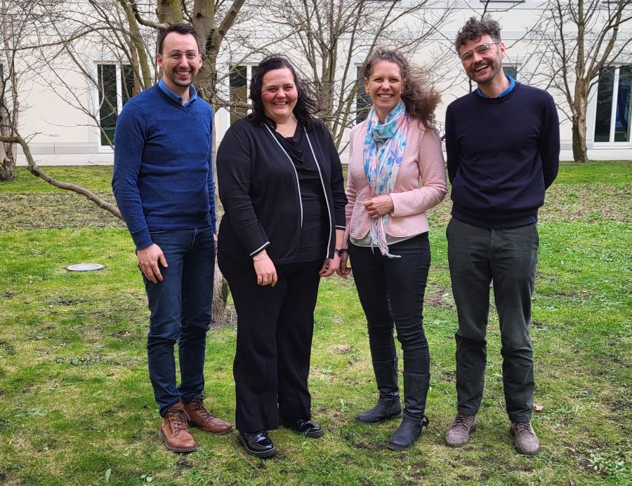 Von links: Michael Kulhanek, Anna Rieß-Gschlößl, Christine Schwarz und Lukas Jaeger