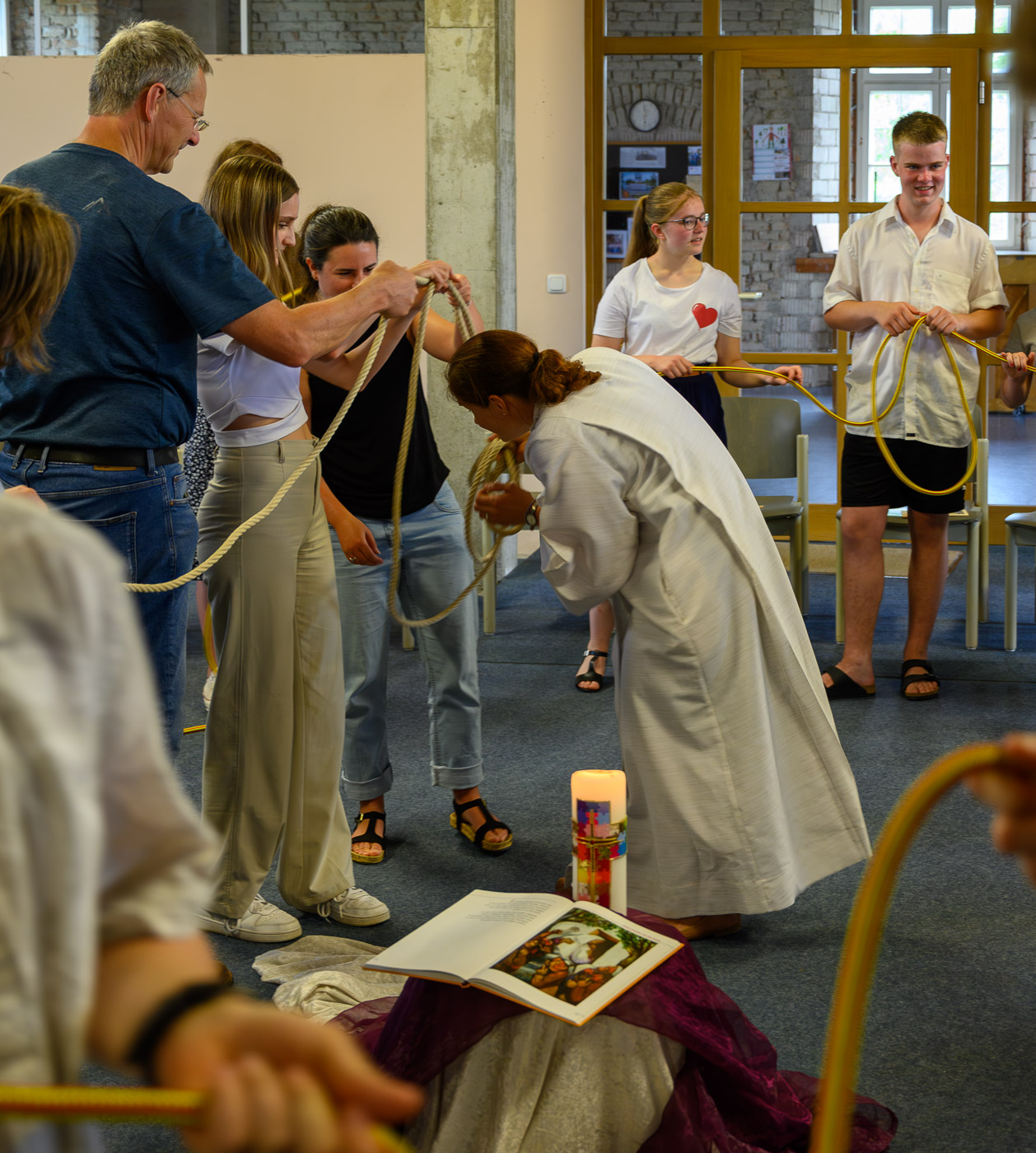 Nacht der offenen Kirche - Erlebnisgottesdienst in der Notkirche