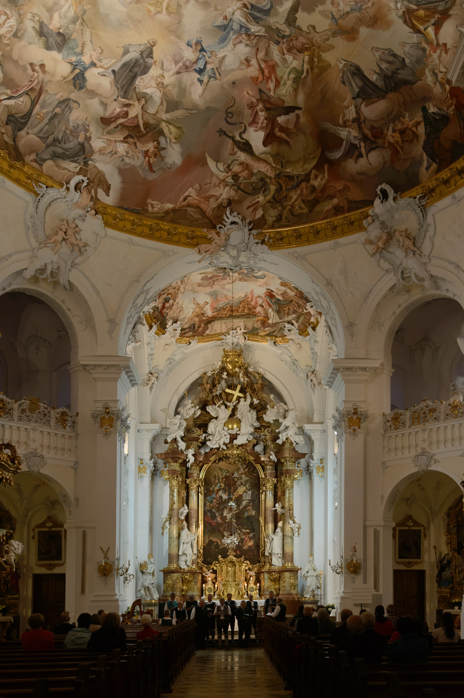 Nacht der offenen Kirche - Feldkirchner Sänger mit Begleitung von Harfe und Ziach