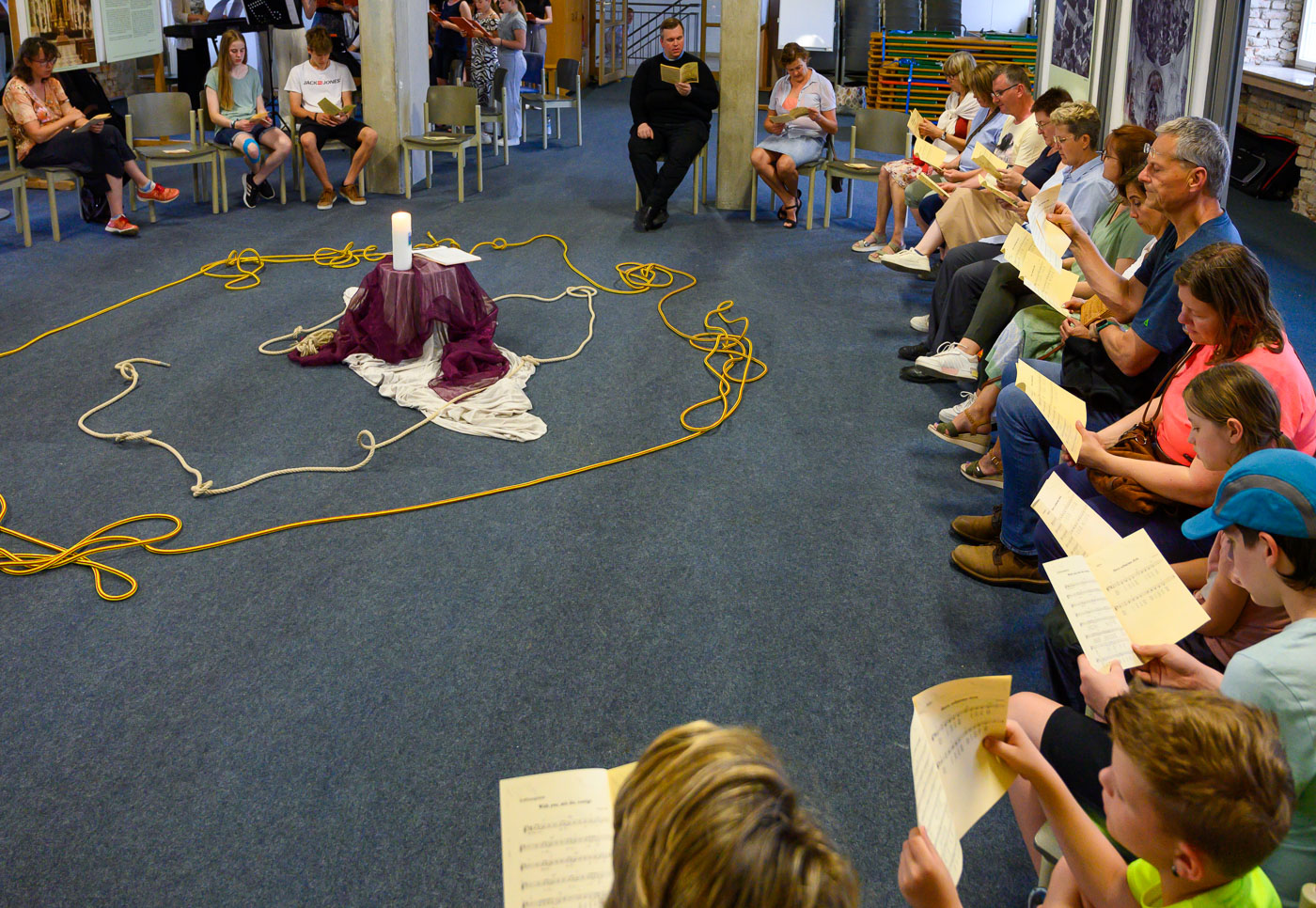 Nacht der offenen Kirche - Erlebnisgottesdienst in der Notkirche