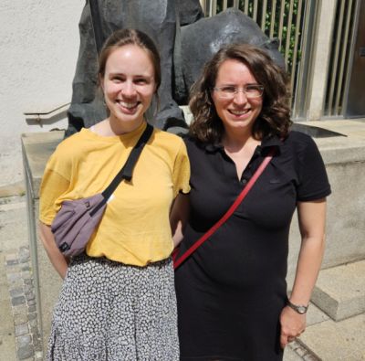 Miriam Lücke und Kristin Undisz