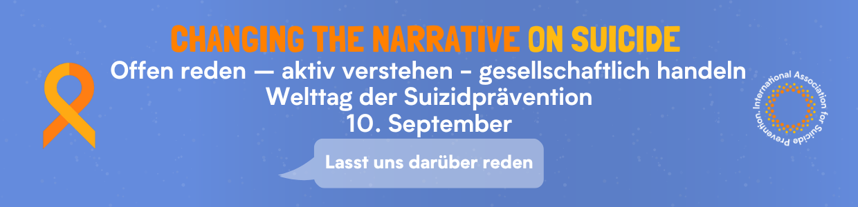 Banner Welttag Suzidprävention 10. September 2024