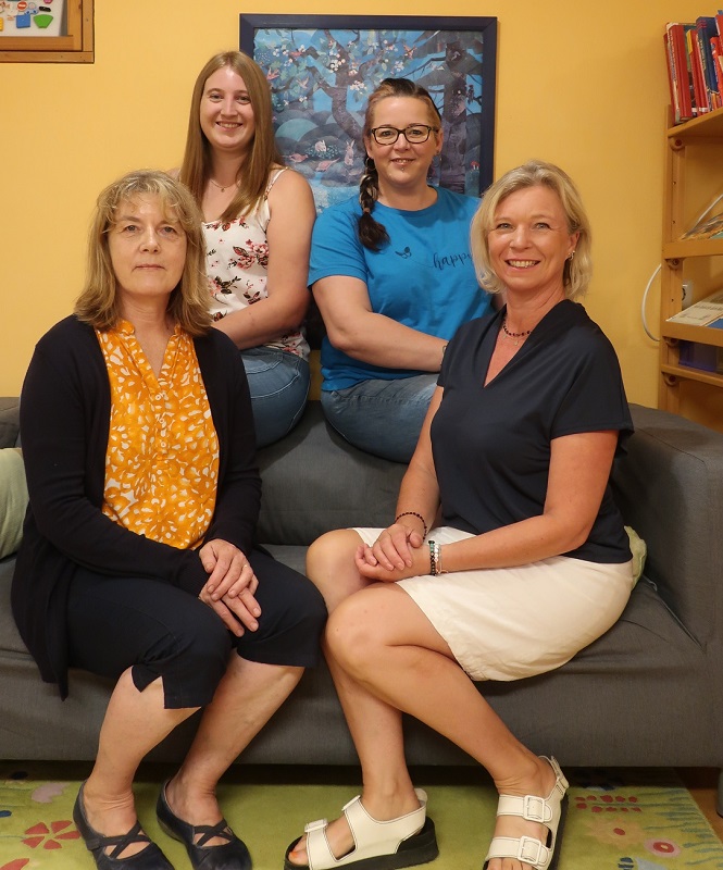 Unsere Mitarbeiterinnen der Igelgruppe