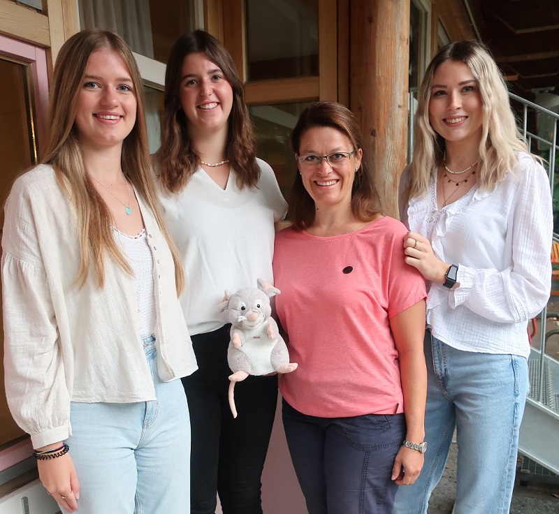 Unsere Mitarbeiterinnen der Mäusegruppe