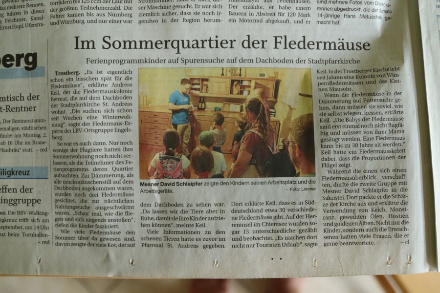 Ferienprogramm Pfarrverband Trostberg 2024