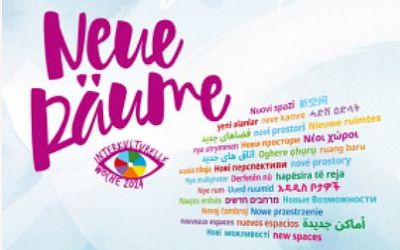 Logo der Interkulturellen Woche 2024 "Neue Räume"