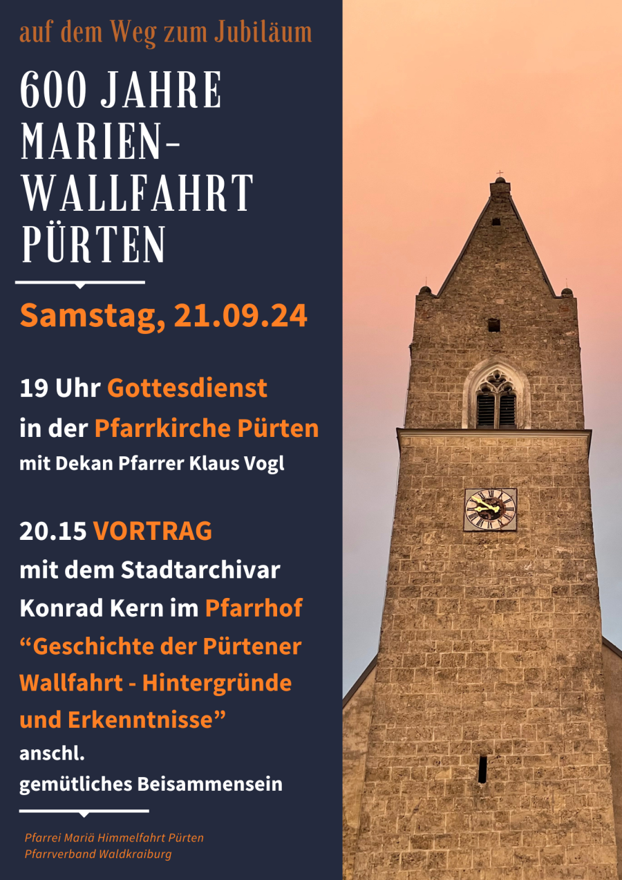 Wallfahrt Jubiläum Pürten 2024