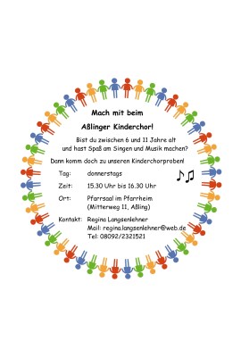 Kinderchor groß