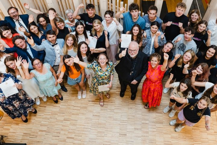 Verleihung Laudato Si Preis - Freude bei den ausgezeichneten Projektverantwortlichen