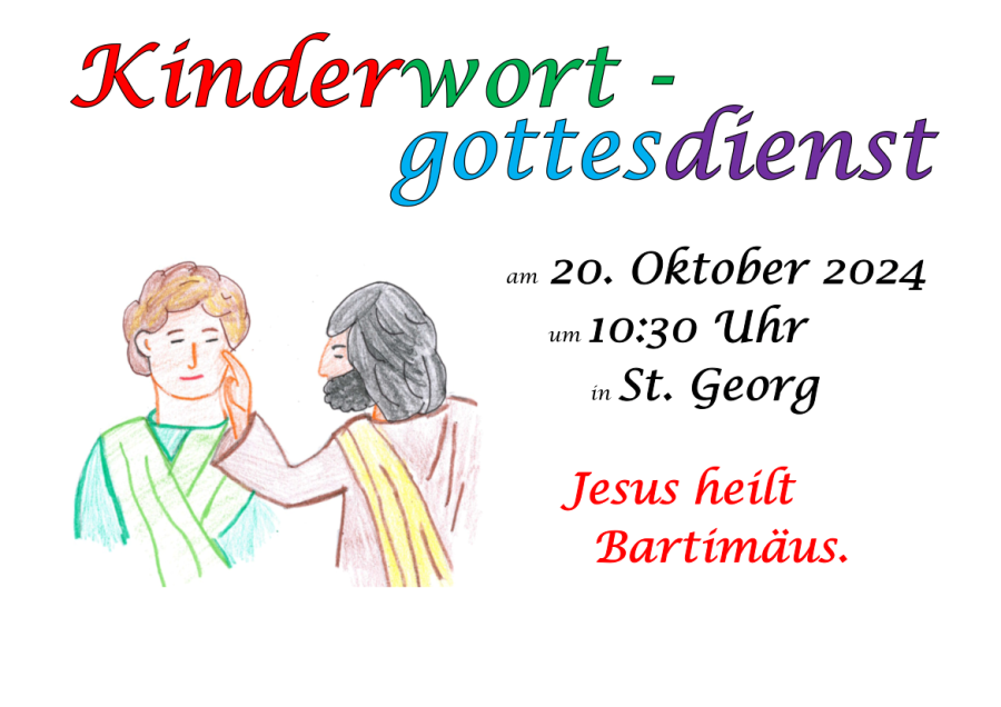 Kinderwortgottesdienst St. Georg