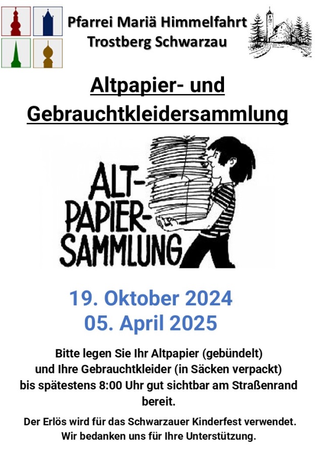 Altpapiersammlung 2024_2025