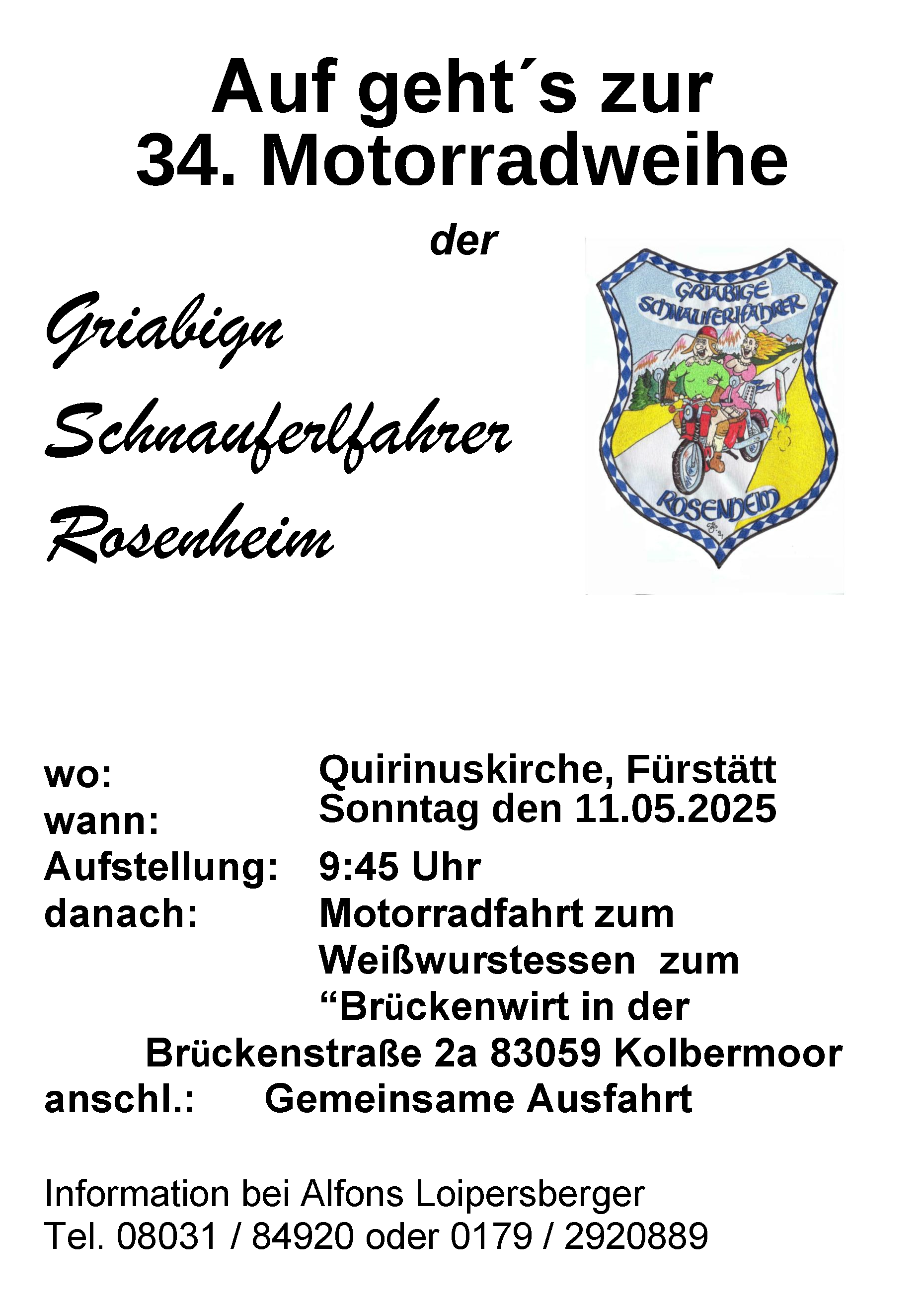 2025 Motorradweihe STQ Bild