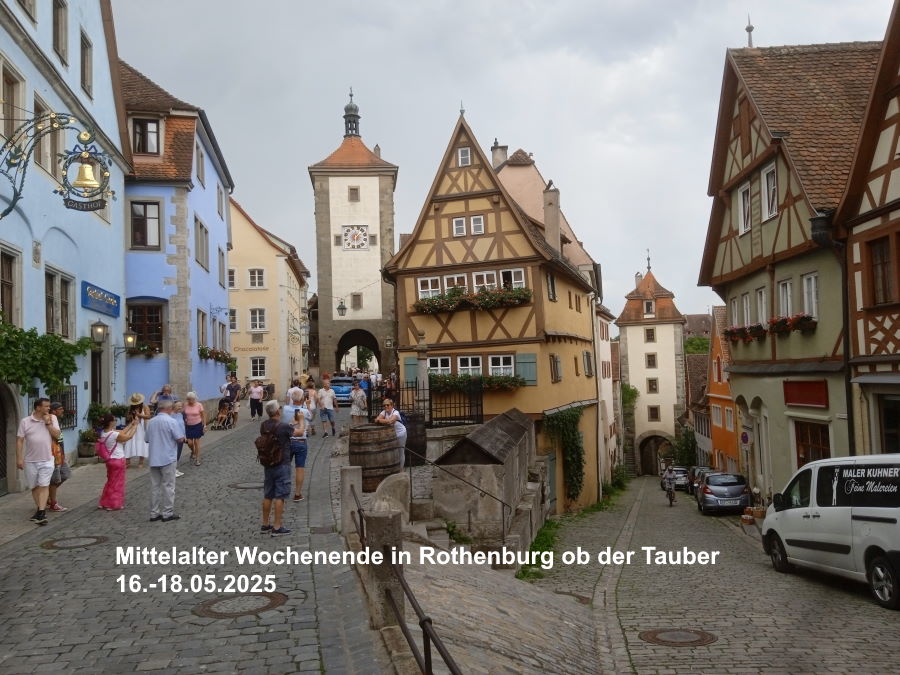 Mittelalter-WE Rothenburg