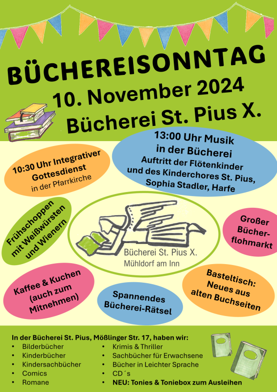 Büchereisonntag in St. Pius X. am 10.11.2024