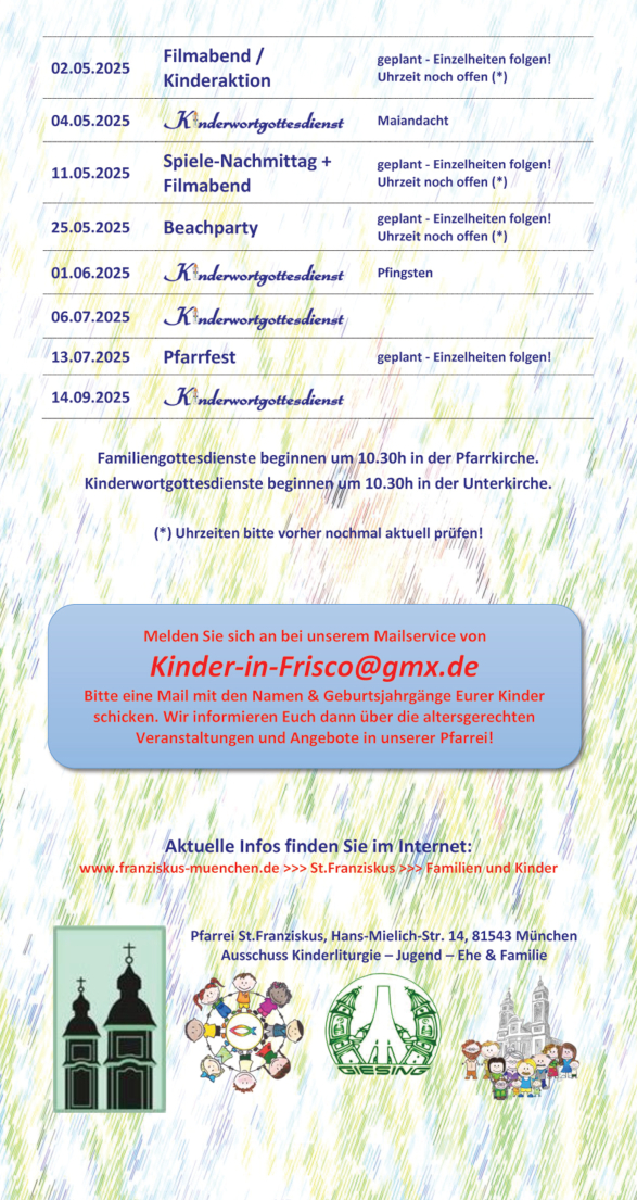 Teil 2 Terminliste