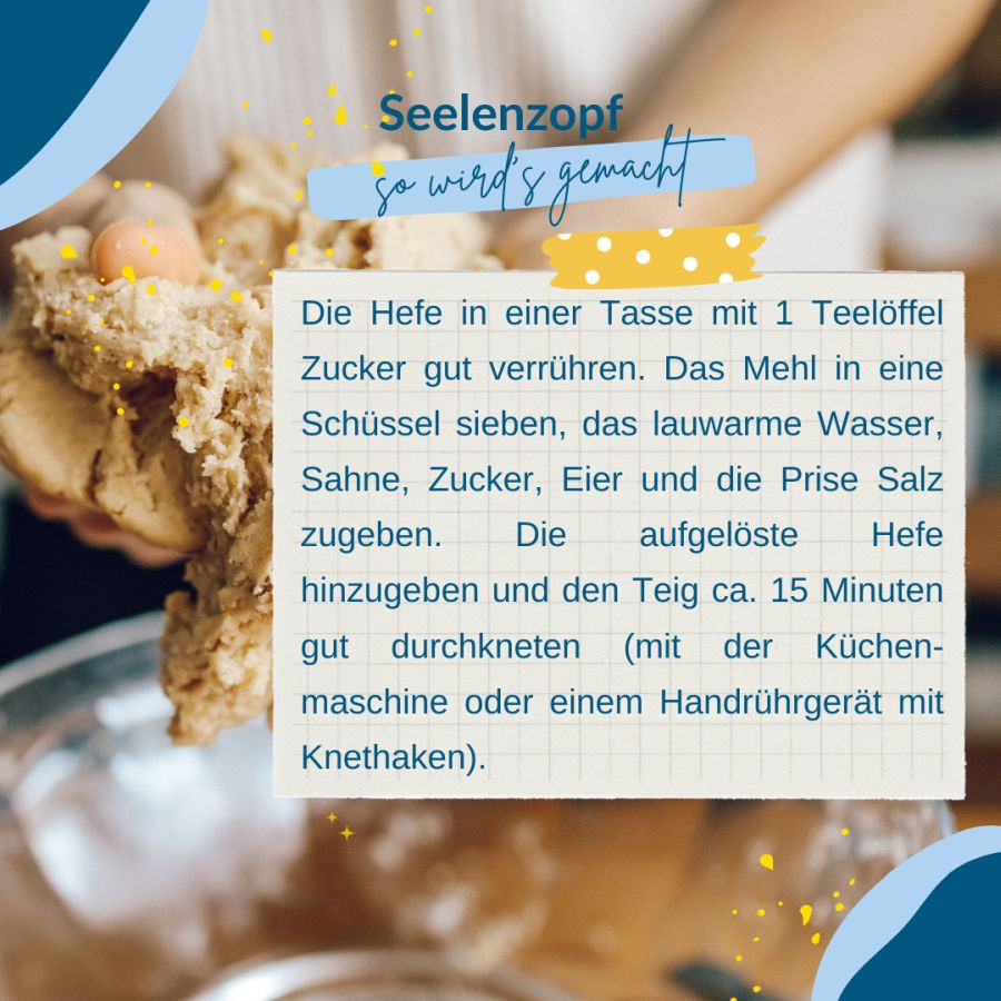 Rezept für Seelenzöpfe