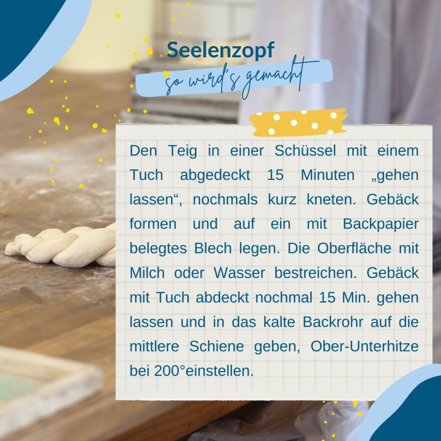 Rezept für Seelenzöpfe