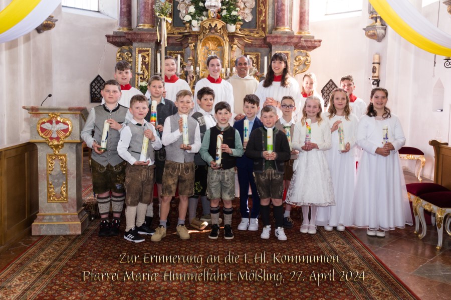 Gruppenfoto Altar
