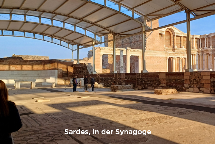 Pfarreireise 2024 Sardes Synagoge