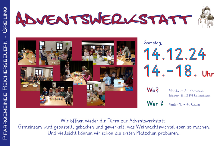 Adventswerkstatt in Reicherbeuern