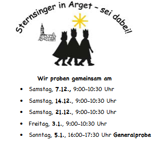 Sternsinger Arget