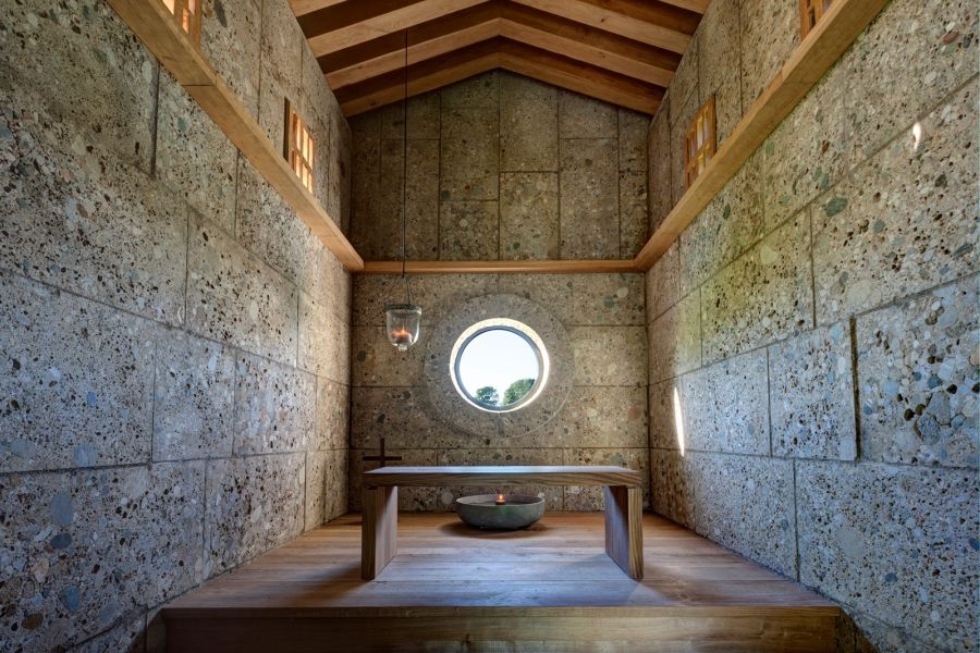 Innenansicht der Jakobskapelle bei Fischbachau
